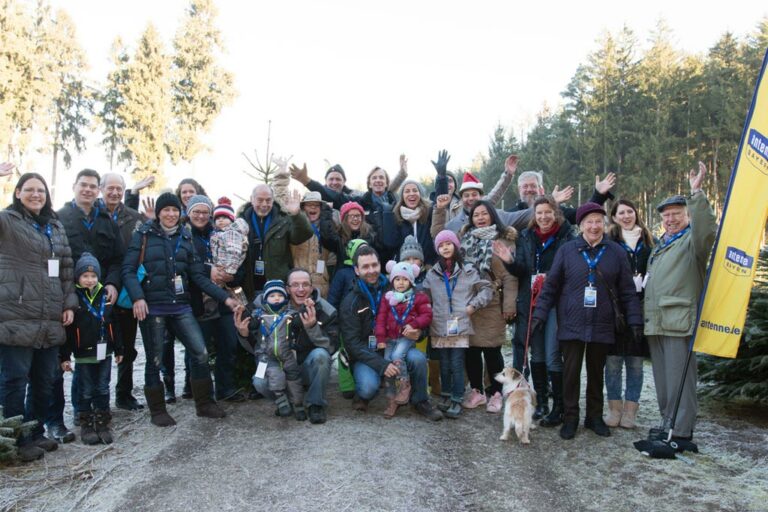 Schöne Grüße von der Weihnachtsfeier auf dem Tannenhof Oberweilbach