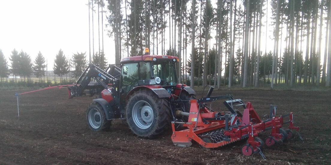 Tannenhof Oberweilbach_Bodenvorbereitung