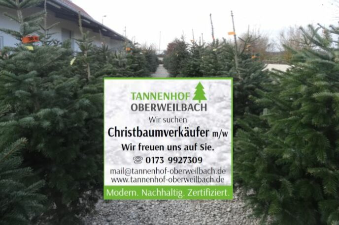 Tannenhof Oberweilbach_Christbaumverkäufer