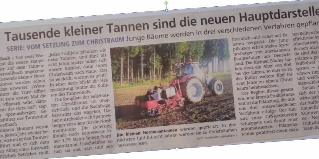 Tannenhof Oberweilbach_Dachauer Nachrichten_240419
