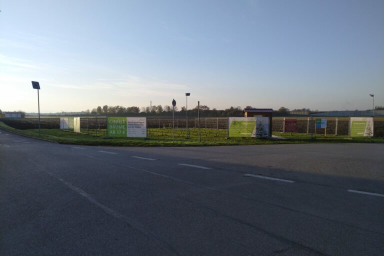 Tannenhof Oberweilbach_Verkaufsstand